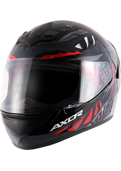 Rage Python Siyah Gri Kask