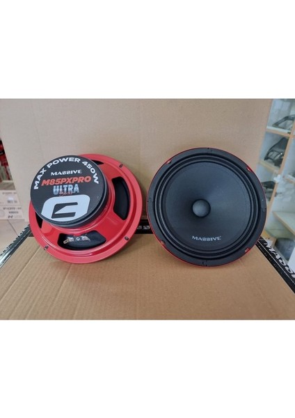 Massive MS-M85PXPRO Ultra 20 cm Midrange 450W 175 Rms