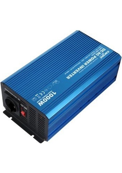 1000 Watt 12V Tamsinüs Inverter Carspa