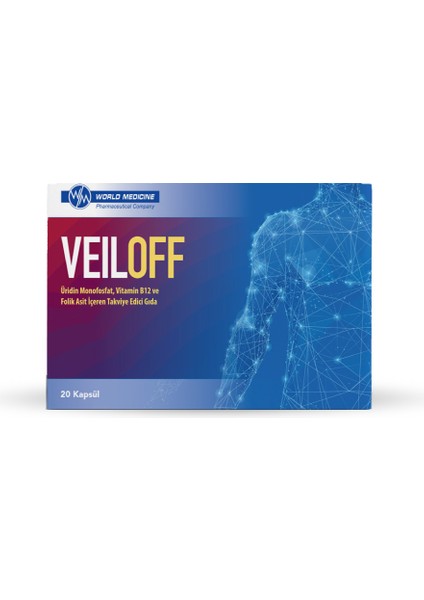 Veiloff Üridin Monofosfat,vitamin B12 ve Folik Asit Içeren Takviye Edici Gıda