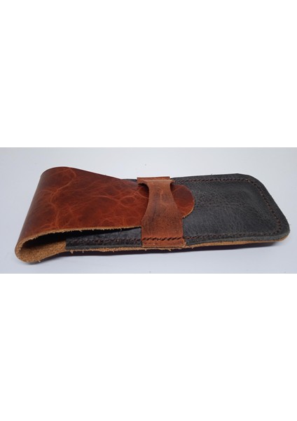 Hakiki Deri El Emeği Özel Kalemleriniz Için Kalemlik Kalem Kutu 27 cm 6 cm 10HF
