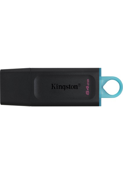 Kıngston  64 GB Usb 3.2 Kıngston Data Traveler Exodıa Sıyah/turkuaz (DTX/64GB) - 5 Adet