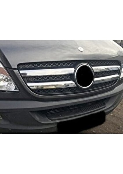 Alminox Oto Mercedes Sprinter W906 Krom Ön Panjur 4 Prç. 2006-2013 P.çelik