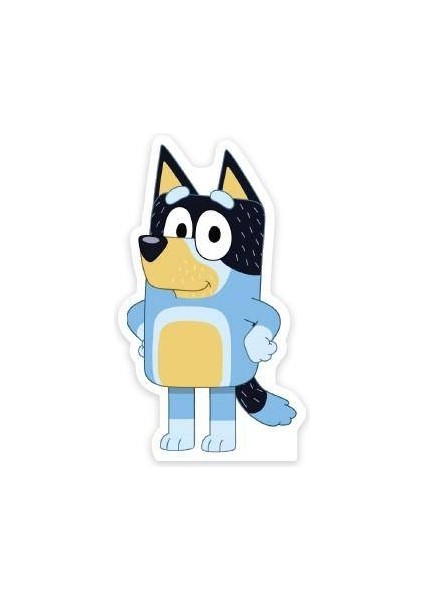 Bluey Bandit Ayaklı Pano 35 cm