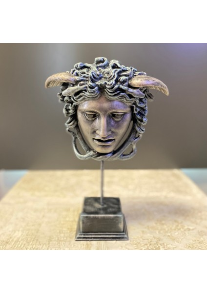 Medusa Büst Heykel Biblo
