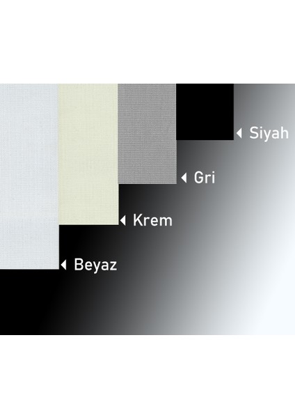 Beyaz Düz Zebra Perde modelleri