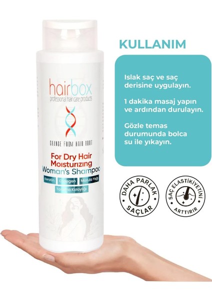 Kolay Taranan Saçlar, Collagen ,keratin , Marula Yağı 3 Adet Ekonomik Set