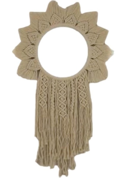 Saçaklı Makrome Ayna