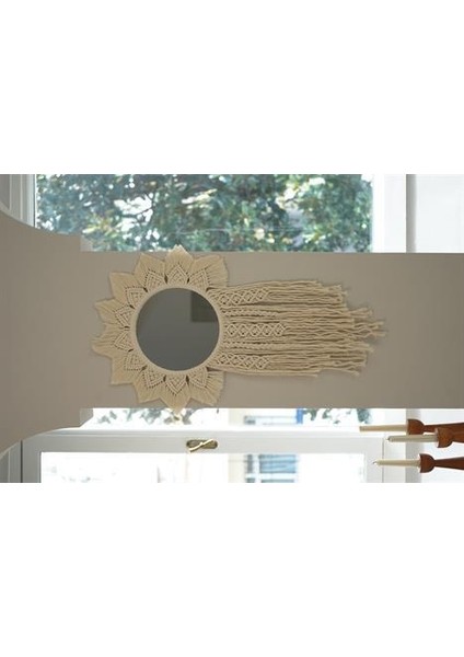 Saçaklı Makrome Ayna fiyatları