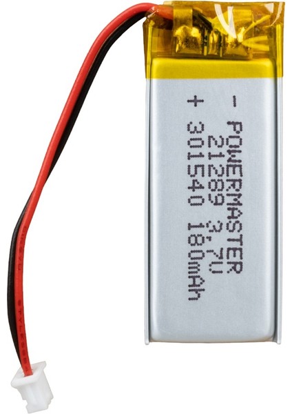 301540 3.7 Volt 180 Mah Lityum Polimer Pil