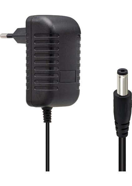 24 Volt - 1 Amper 5.5*2.5 Uçlu Plastik Kasa Priz Tipi Adaptör