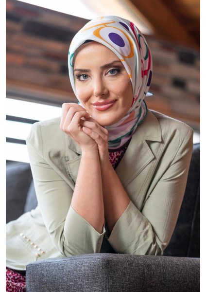 Lilith Pilise Twill Eşarp Turkuaz fiyatları