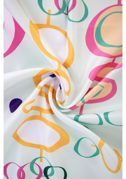 Lilith Pilise Twill Eşarp Turkuaz fırsatları