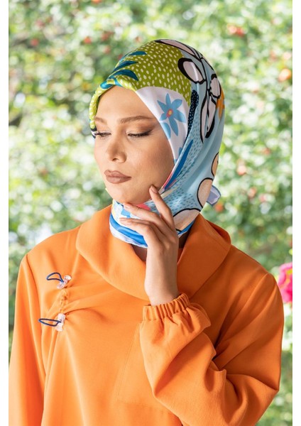 Planty Pilise Twill Eşarp Mavi fiyatları