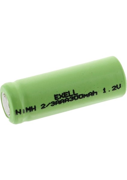 Nı-Mh 2/3AAA 300 Mah 1.2 Volt Başlıklı Pil