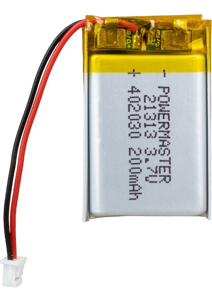 402030 3.7 Volt 200 Mah Lityum Polimer Pil