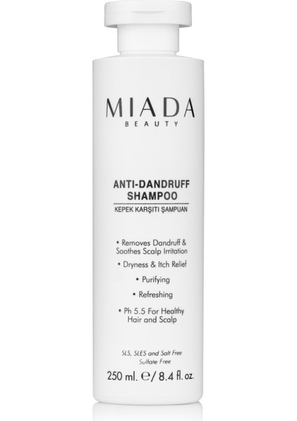 Anti-Dandruff Shampoo - Kepek Karşıtı Şampuan 250 ml