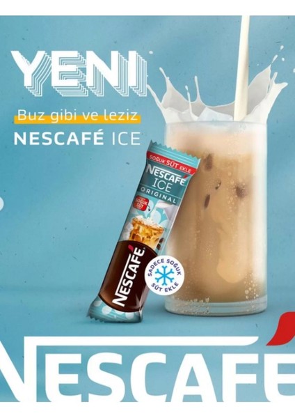 3ü 1 Arada Ice Çözünür Kahve 10.5g x 24LÜ