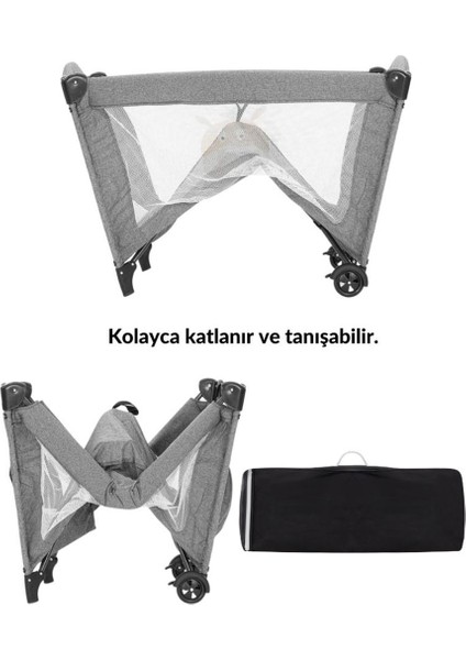 Oyun Parkı Gri 70X110 cm