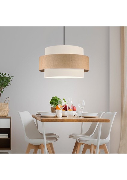 Soho Retro Jüt Kumaş Minimalist Sarkıt 241493