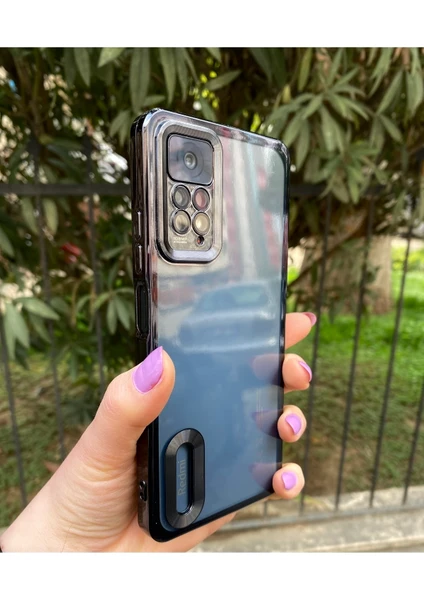 Vip Case Xiaomi Redmi Note 11 Pro ve Redmi Note 12 Pro (4g) Uyumlu Kenarları Renkli Omega Kılıf