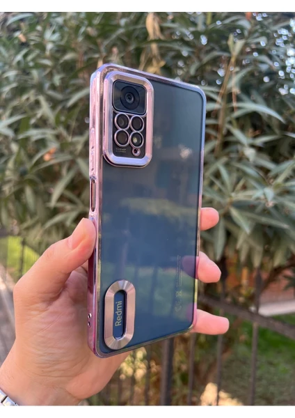 Vip Case Xiaomi Redmi Note 11 Pro ve Redmi Note 12 Pro (4g) Uyumlu Kenarları Renkli Omega Kılıf