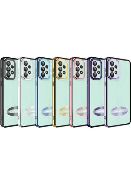 Xiaomi Redmi Note 8 Logo Detaylı Kenarları Renkli Kamera Korumalı Luxury Omega Kılıf fiyatları