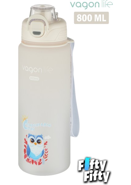 800 ml Figürlü Su Matarası Çift Kullanım Pipetli ve Rahat Içim Sticker Hediyeli fiyatları