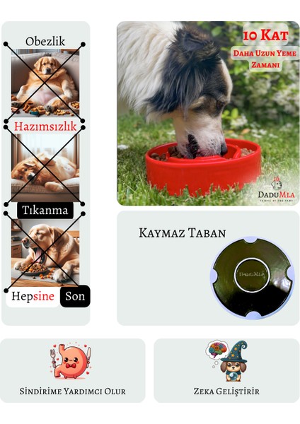 Yavaş Yeme Mama Kabı (Seramik) modelleri