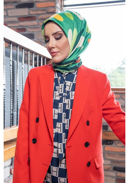 Aldina Twill Eşarp Yeşil fiyatları