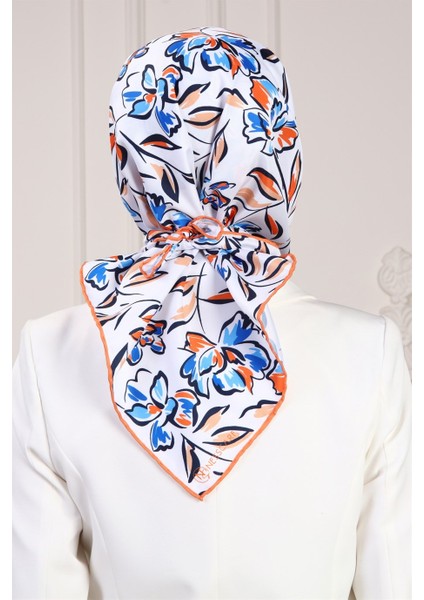 Caliope Twill Eşarp Turuncu modelleri