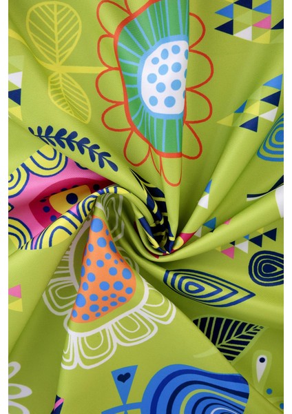 Polina Twill Eşarp Yeşil fırsatları