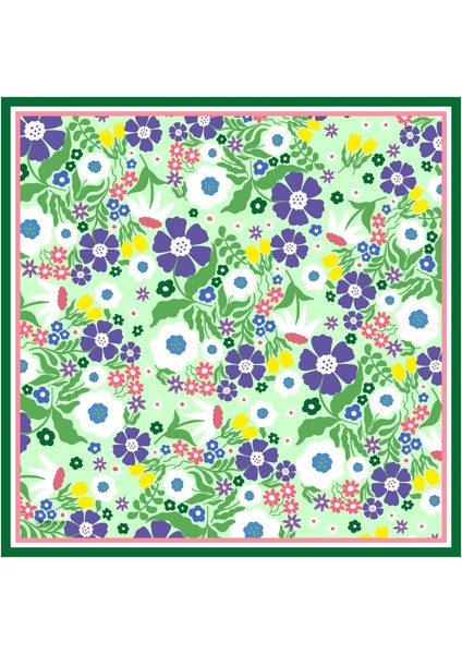 Melany Twill Eşarp Yeşil