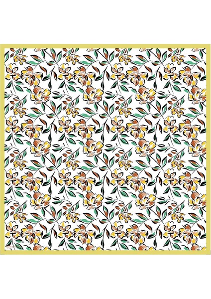 Caliope Twill Eşarp Sarı