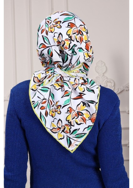 Caliope Twill Eşarp Sarı modelleri