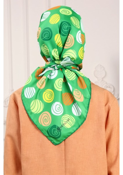 Dora Twill Eşarp Yeşil modelleri