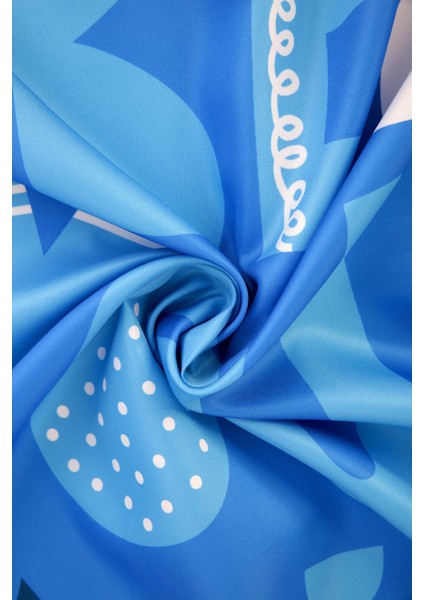 Bee You Twill Eşarp Mavi indirimleri