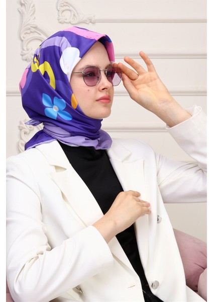 Let It Go Twill Eşarp Mor fiyatları