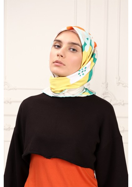 Let It Go Twill Eşarp Vizon modelleri