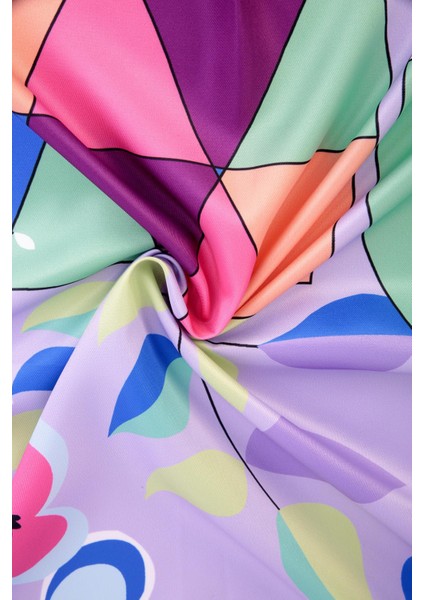 Monica Twill Eşarp Mor fırsatları