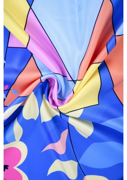 Monica Twill Eşarp Mavi fırsatları