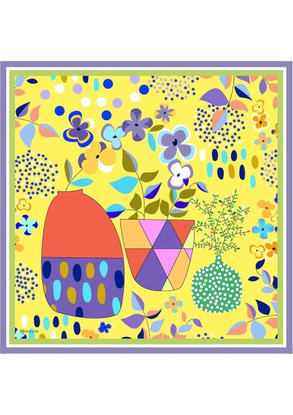 Monica Twill Eşarp Sarı