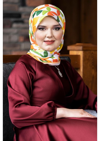 Laura Twill Eşarp Turuncu fiyatları