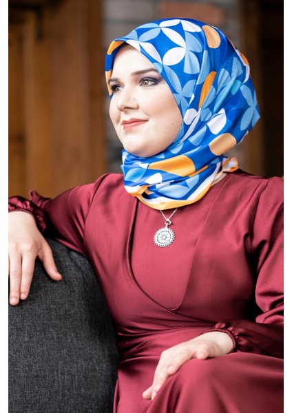 Laura Twill Eşarp Mavi fiyatları