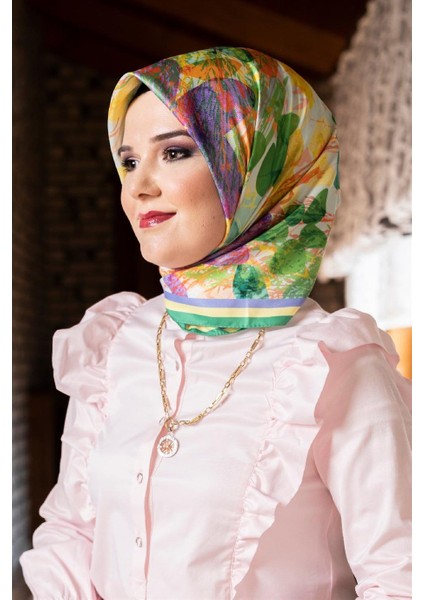 Afrodit Twill Eşarp Yeşil modelleri