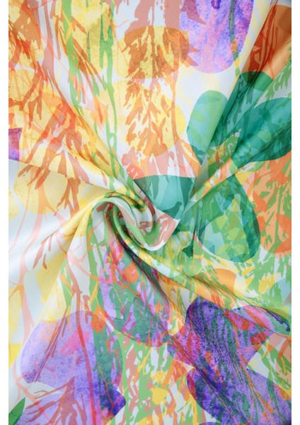 Afrodit Twill Eşarp Yeşil fırsatları