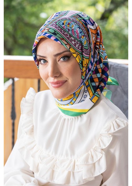 Nevina Twill Eşarp Beyaz fiyatları