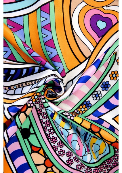 Nevina Twill Eşarp Beyaz fırsatları