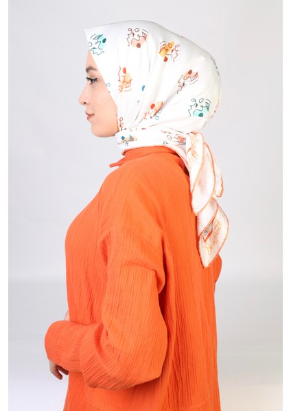 Be Different Twill Eşarp Turuncu modelleri