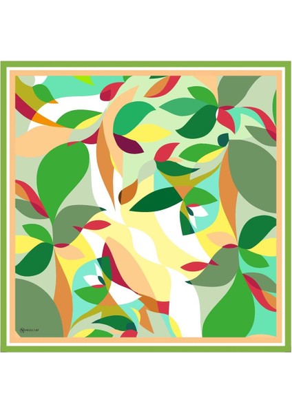 Mikasa Twill Eşarp Yeşil